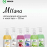 Мыло-крем жидкое «Milana» молоко и мёд 0,5 л. с дозатором /15  (126100)