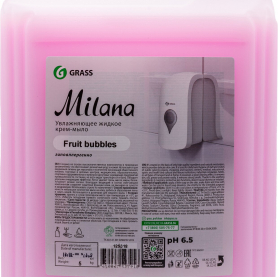 Мыло-крем жидкое «Milana» fruit Bubbles 5,0 кг. /4   (125318)