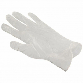 Перчатки виниловые одноразовые  «S» (100 шт./10 уп.) неопудр.
