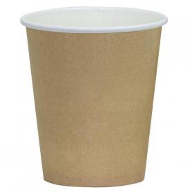 Стакан бумажный ГН 250 мл.  КРАФТ (1000)