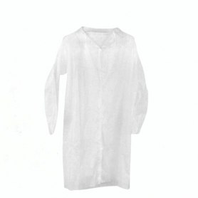 Халат одноразовый на кнопках белый XL