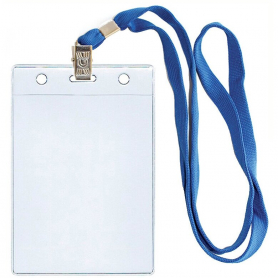 Бейдж вертикальный на шнурке