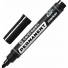 Маркер перманентный CENTROPEN 8566/2,5 черн. кругл. /10/
